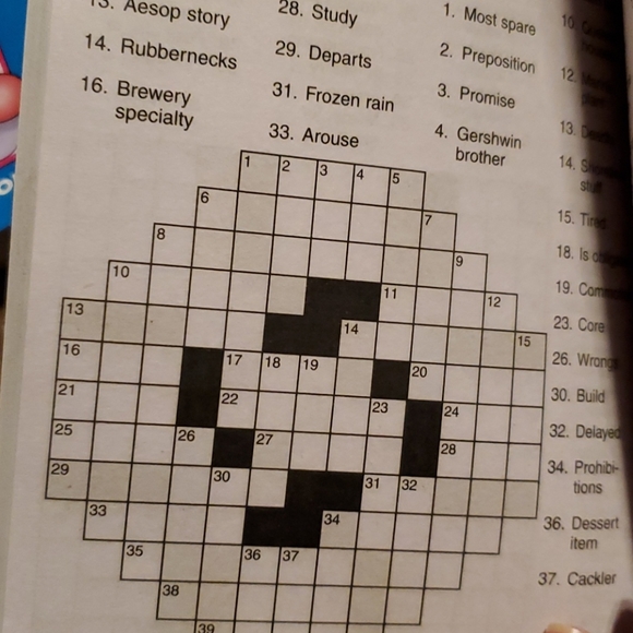 Pennypress Games Pennypress Easy Crossword Games Puzzles 5 Books 